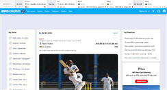 Desktop Screenshot of espncricinfo.com